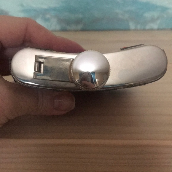 THREE OLIVES London Vodka Flask 6 oz stainless stl - Picture 4 of 5